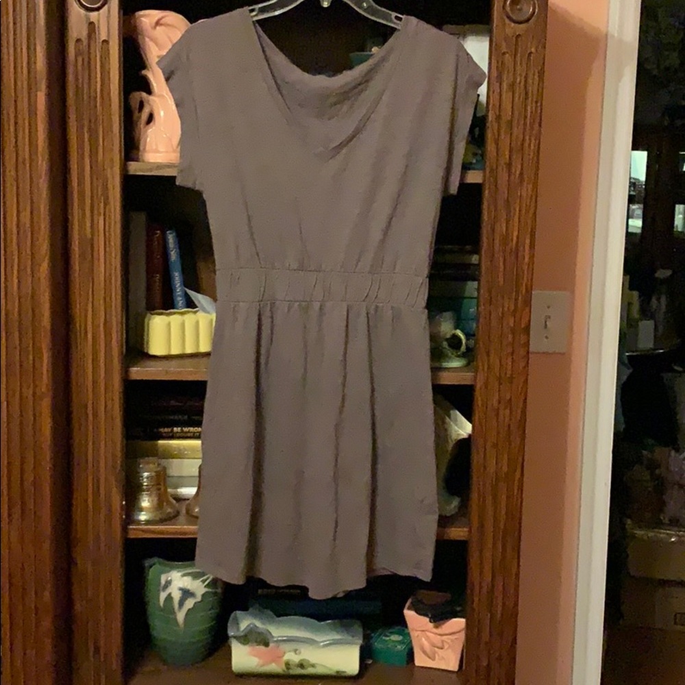 Brown Banana Republic Factory T-Shirt Dress